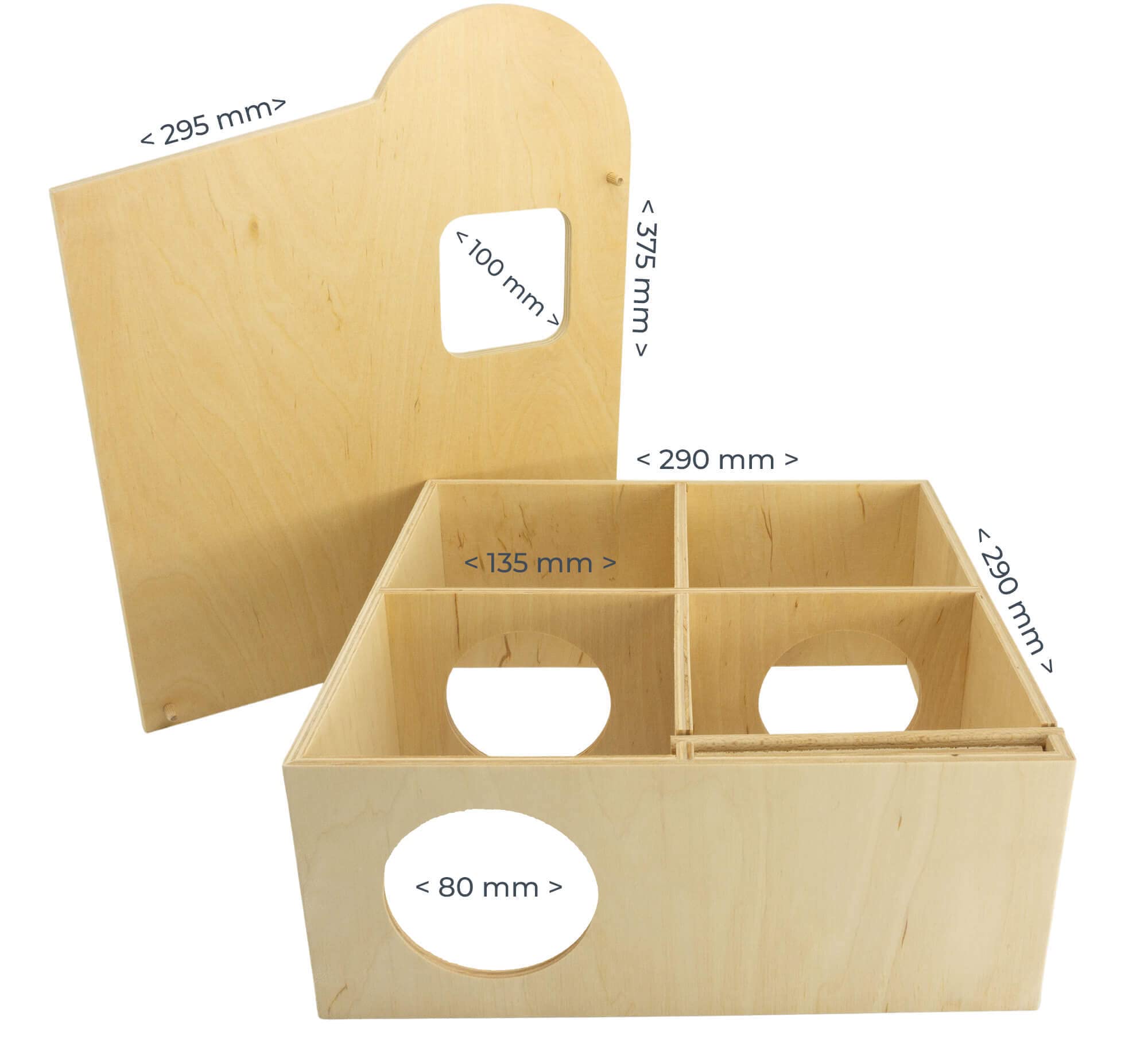 getzoo-wohnhaus-odin-mit-schieferdach-4-kammer-holzhaus-29x29x13-cm image 3