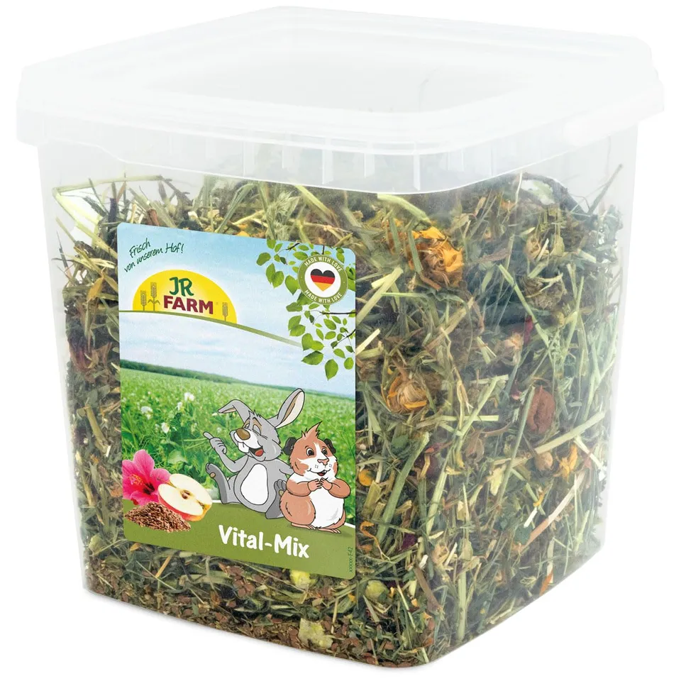 jr-farm-vital-mix-430-g-im-eimer-erg-nzungsfuttermittel-f-r-zwergkaninchen-und-n image 1