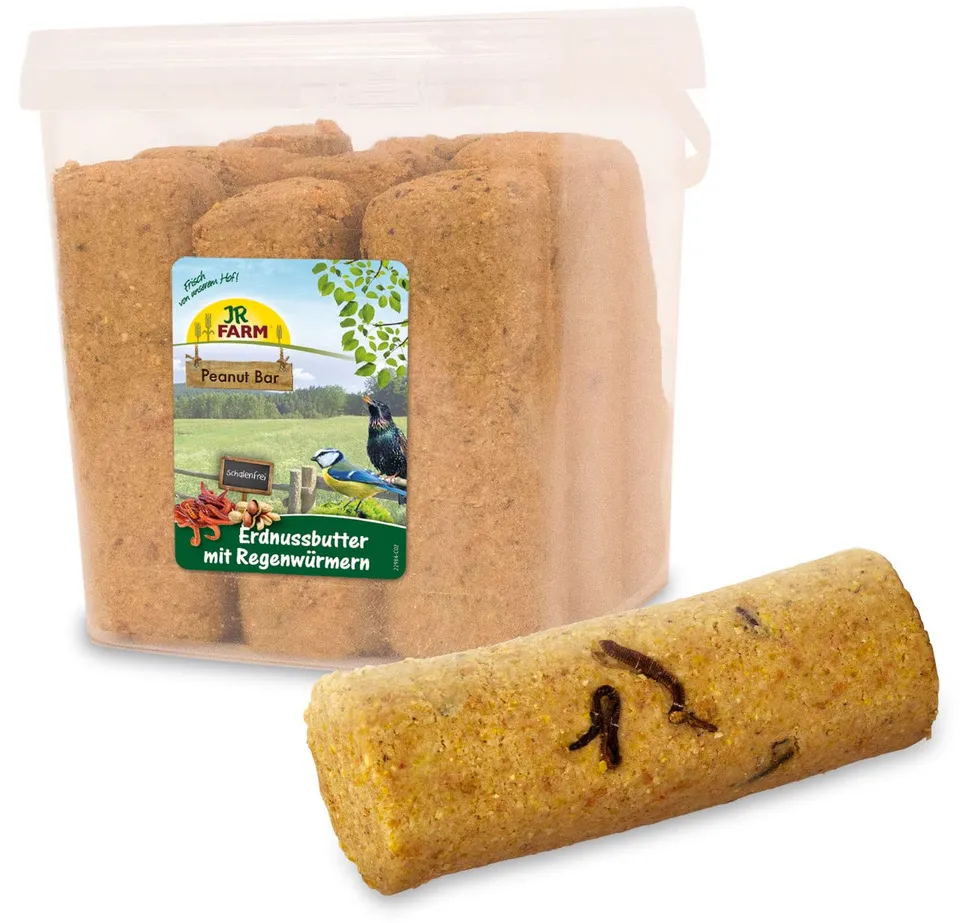 jr-farm-garden-pbar-erdnussbutter-regenw-rmer-wildvogelfutter-3-15-kg-eimer image 1