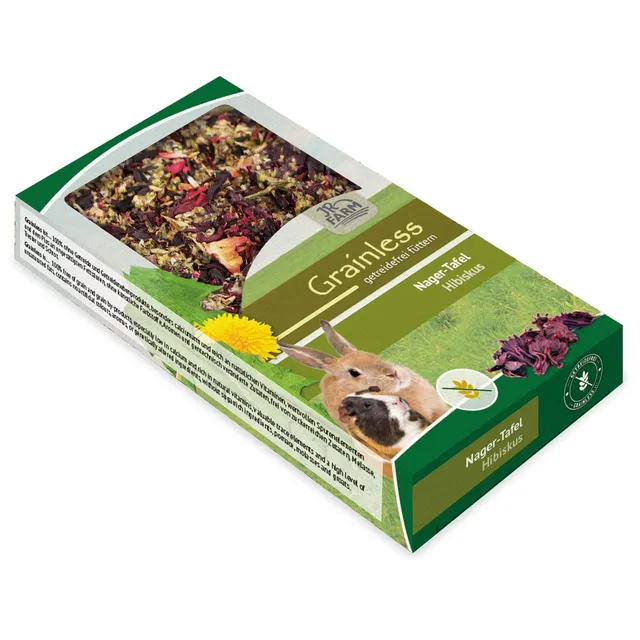 jr-farm-grainless-nager-tafel-hibiskus-nager-snack-125-g image 1