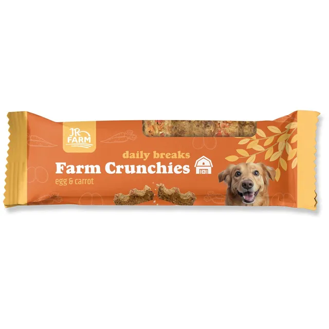 jr-farm-dog-farm-crunchies-ei-karotte-gem-se-riegel-2-x-60-g image 1