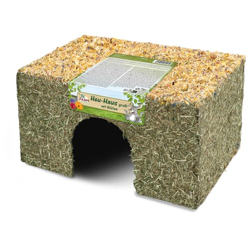 jr-farm-heu-haus-bl-te-mittel-300-g-essbares-nagerhaus image 7