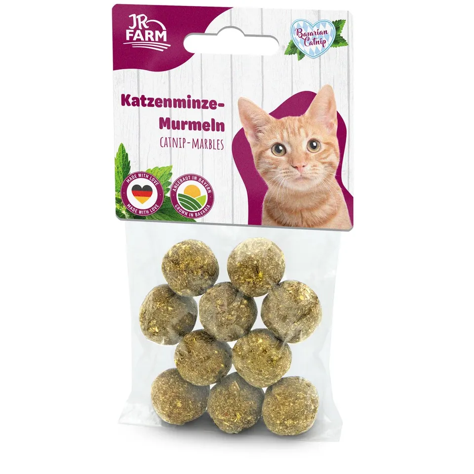 jr-farm-bavarian-catnip-katzenminze-murmeln-10-st-katzenspielzeug image 1