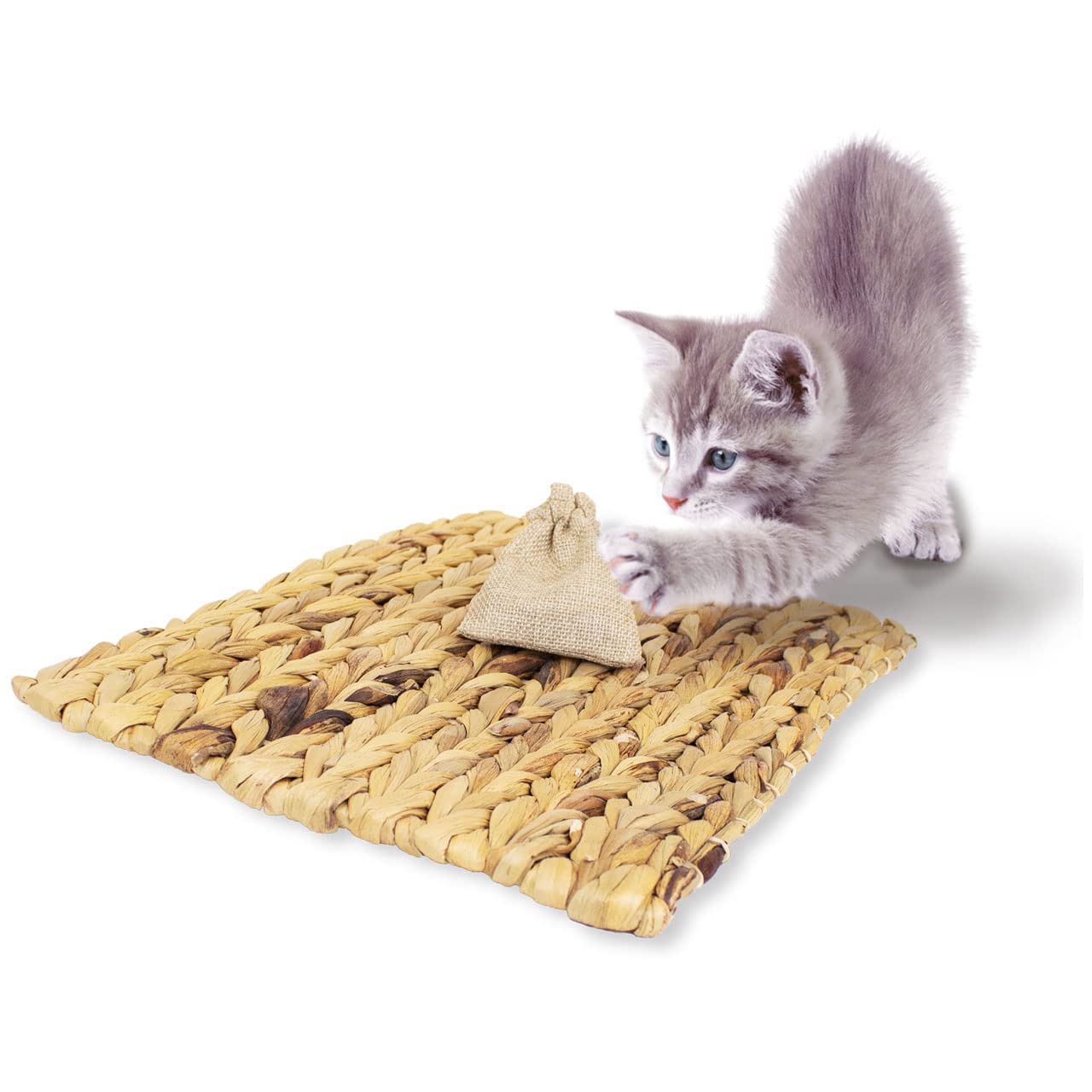 jr-farm-cat-bavarian-catnip-katzenminze-matte-aus-wasserhyazinthe image 3