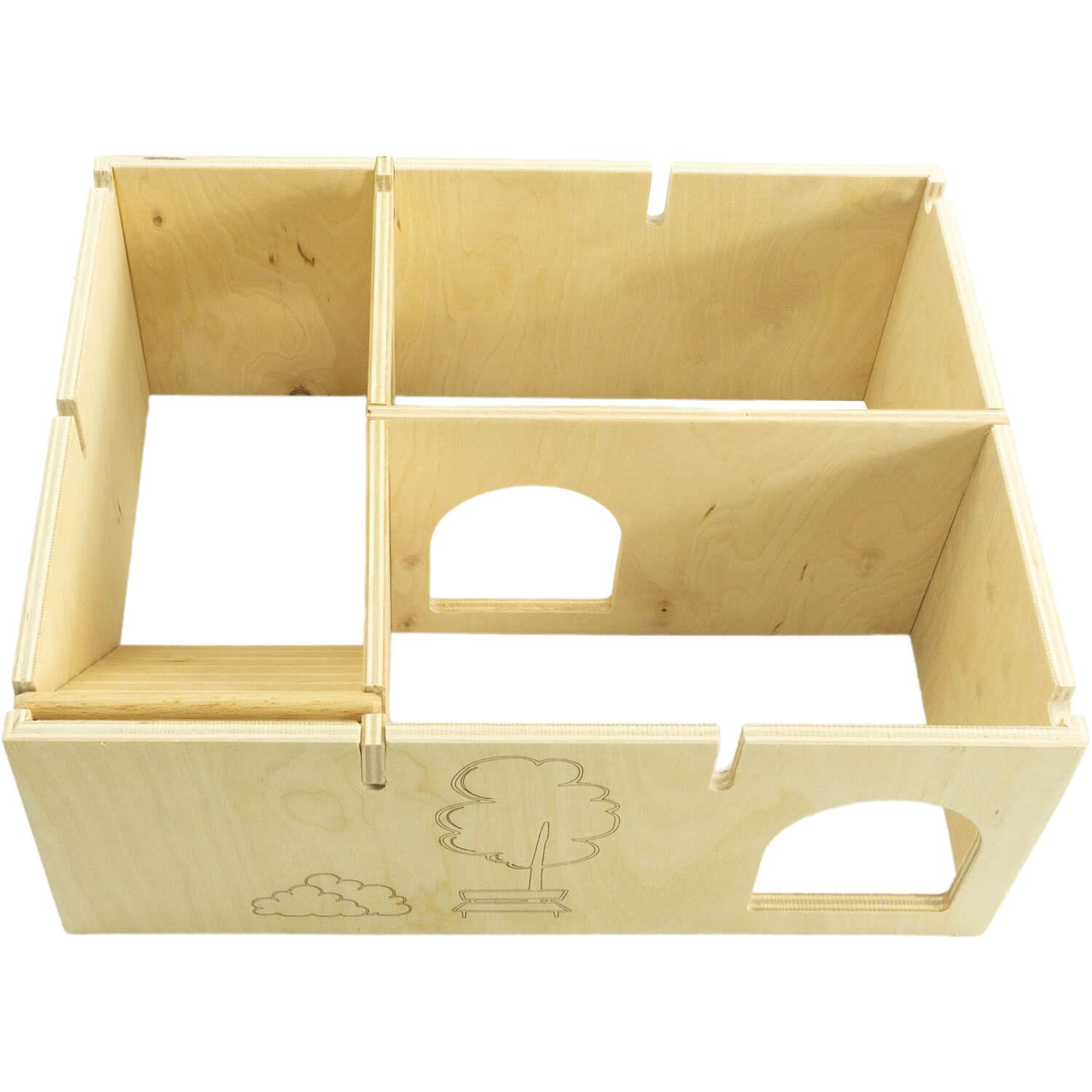 getzoo-wohnhaus-eduardo-kleintierhaus-aus-multiplex-holz-31x25x13-cm-mit-leiter image 5