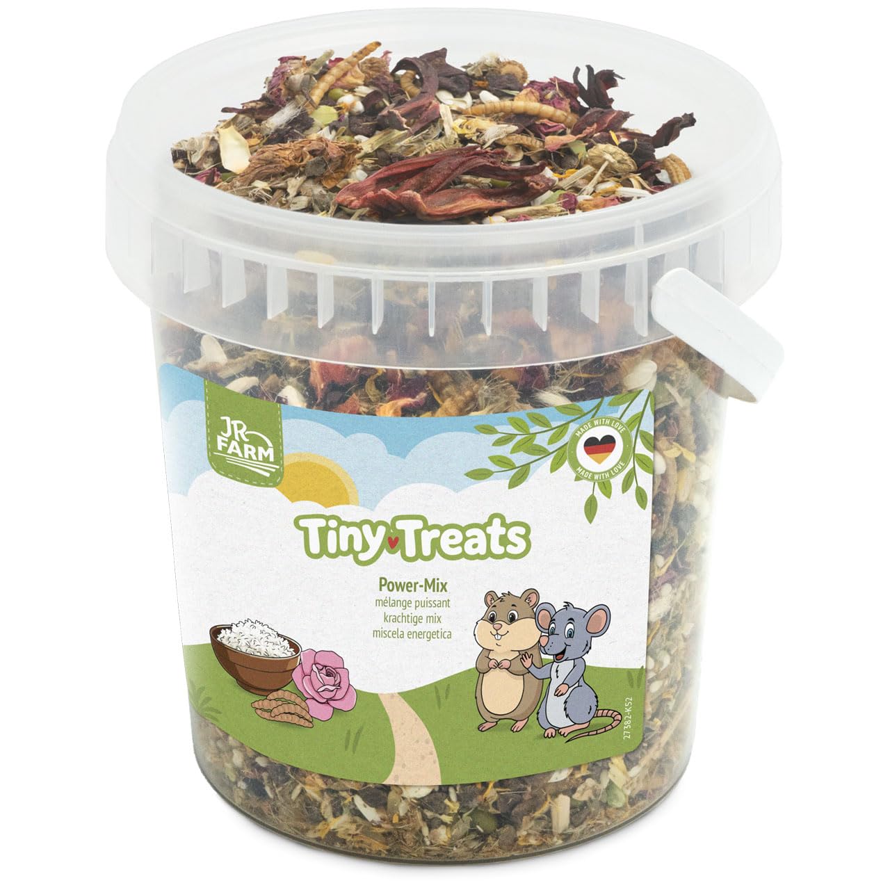 jr-farm-tiny-treats-power-mix-kleintier-snack-350-g image 1