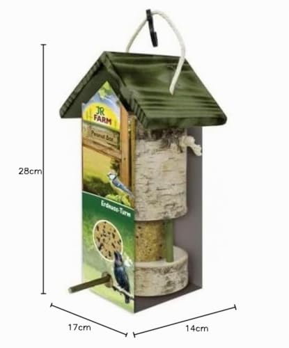 jr-farm-garden-pbar-erdnuss-turm-inkl-nachf-ller-wildvogelfutterhaus image 4