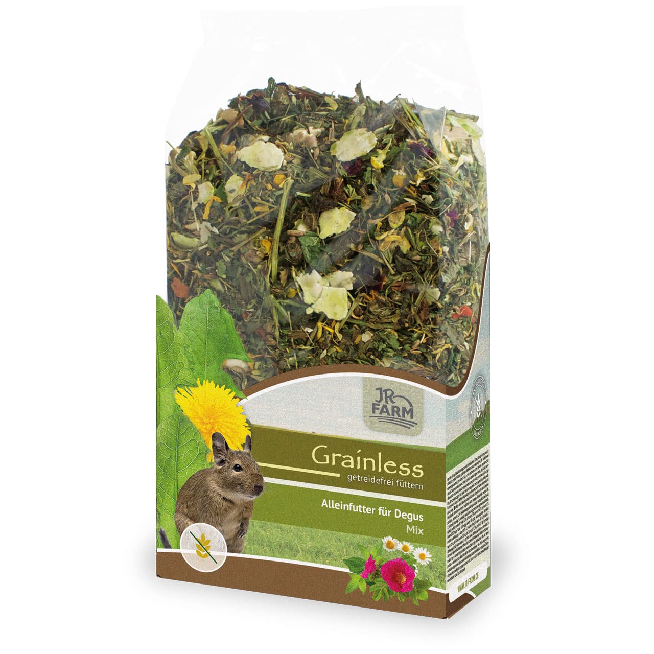 jr-farm-grainless-mix-degu-650-g-getreidefreies-degufutter-mit-quad-bits image 1