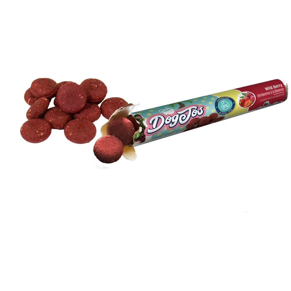 jr-farm-blue-tree-summer-edition-dogtos-wild-berry-25-g-getreidefreie-hunde-drop image 1