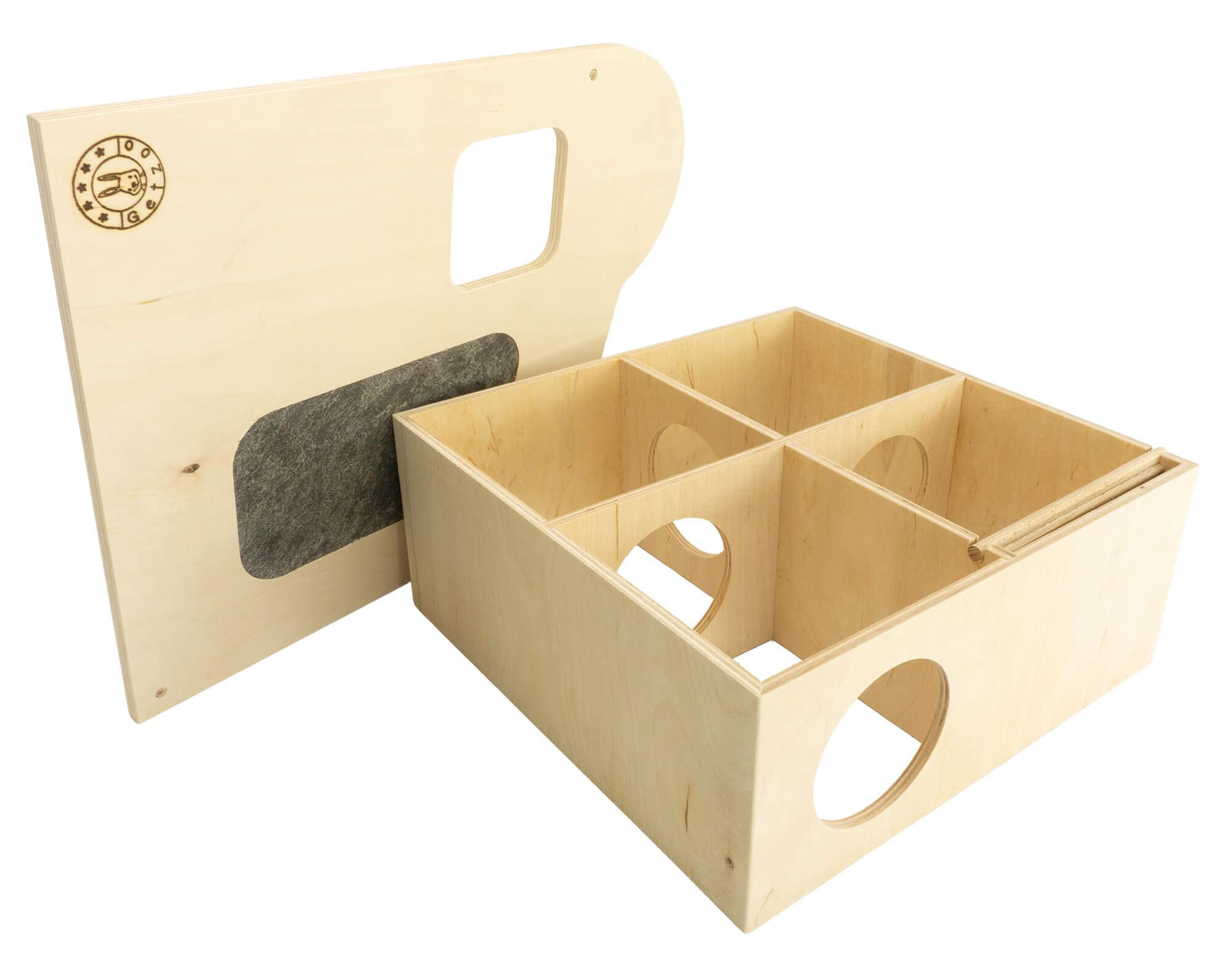 getzoo-wohnhaus-odin-mit-schieferdach-4-kammer-holzhaus-29x29x13-cm image 1
