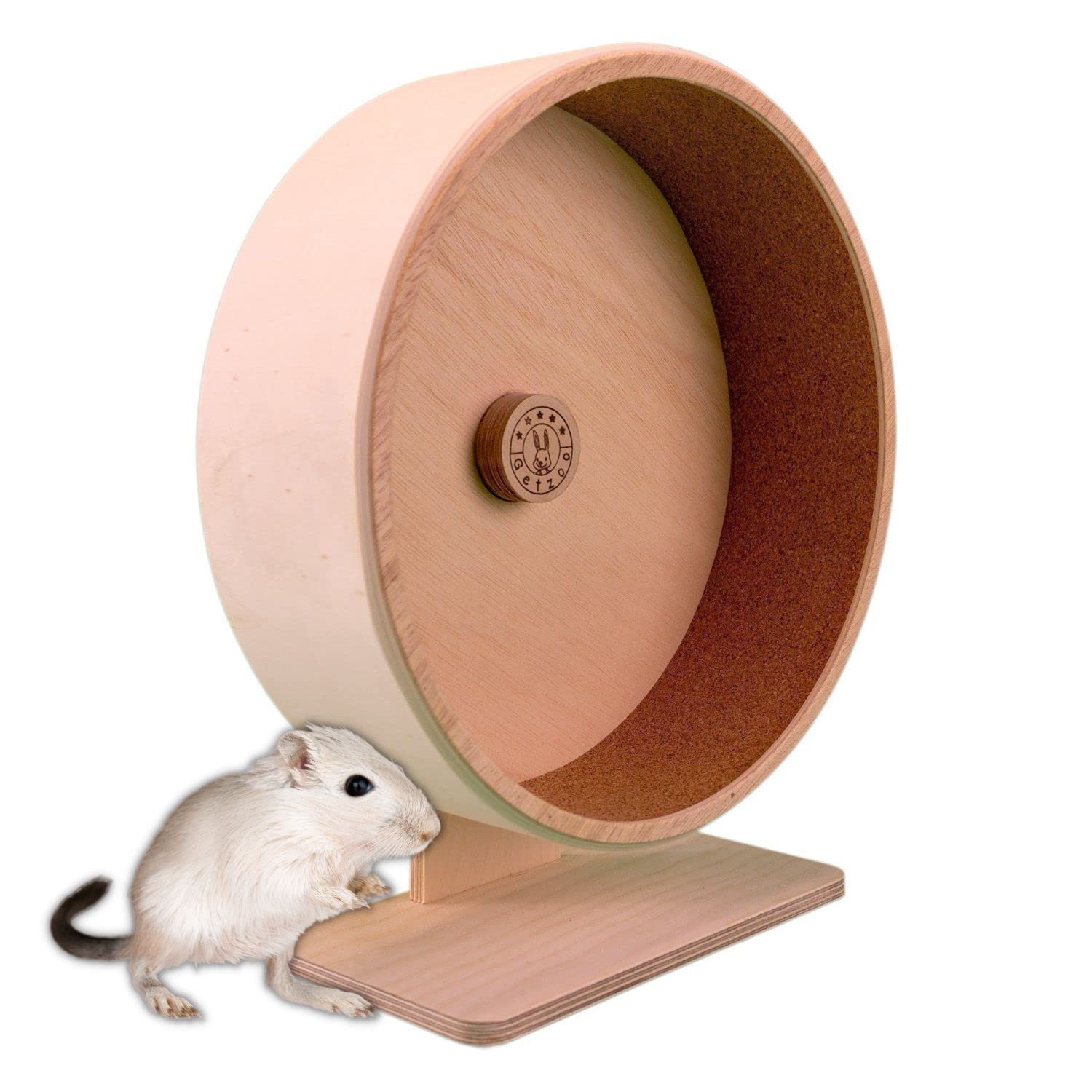 getzoo-30-cm-korklaufrad-28-4-cm-innen-f-r-hamster image 1