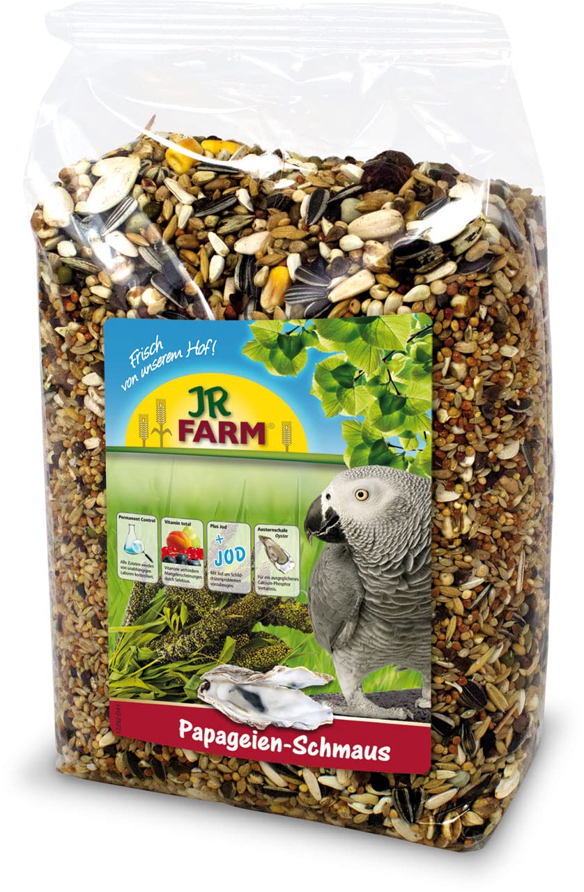 jr-farm-birds-papageien-schmaus-papageienfutter-1-kg image 1