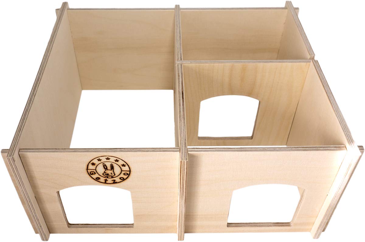 getzoo-nagerapartment-29x25cm-dreikammer-haus-birkenholz-wohnhaus image 3