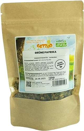 getzoo-getrocknete-gr-ne-paprika-100g-vitamin-c-snack-f-r-nager image 6