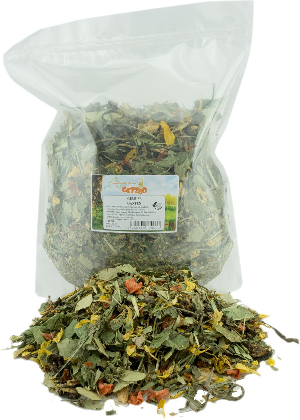 getzoo-gem-segarten-600-g-naturnahe-futtermischung-f-r-herbivore image 1