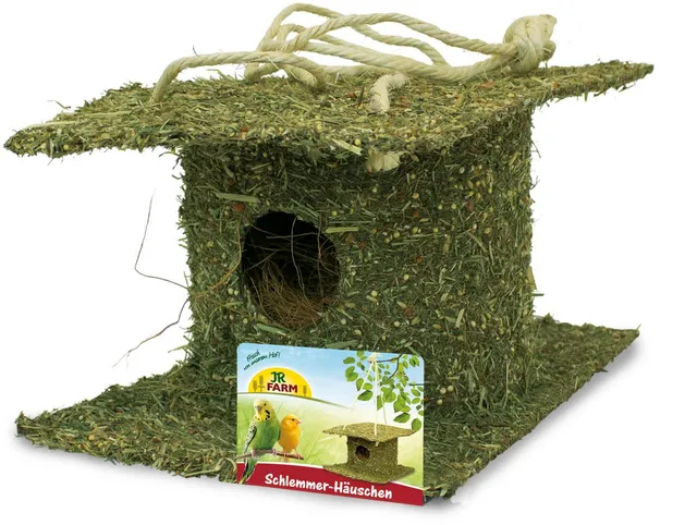 jr-farm-birds-schlemmer-h-uschen-350-g-knabberhaus-f-r-zierv-gel image 1