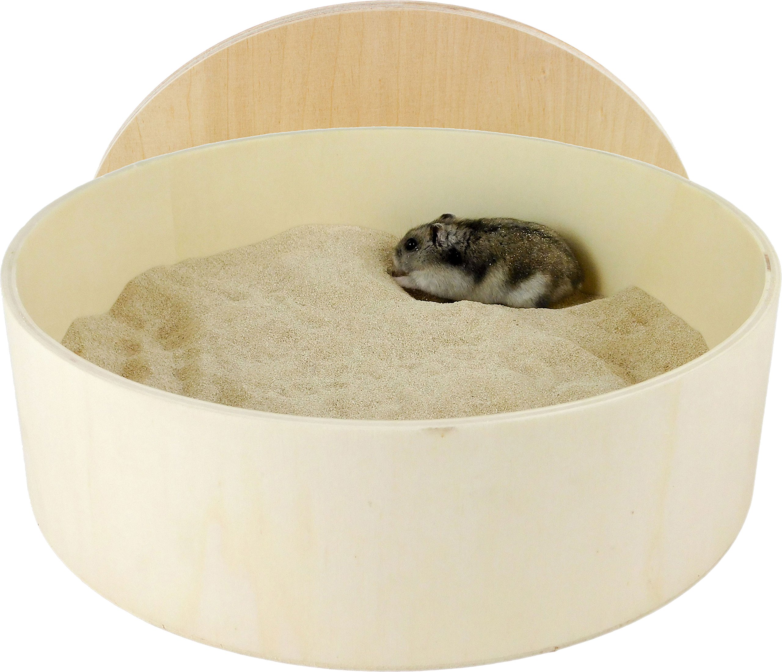 getzoo-sandbad-m-30-cm-mit-rundem-deckel-sandbad-buddelbox image 3