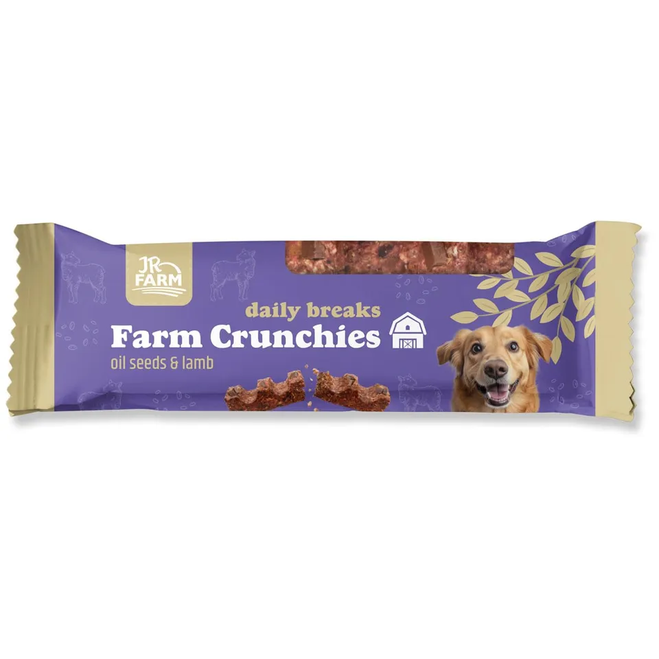 jr-farm-dog-farm-crunchies-lsaaten-lamm-riegel-2-x-60-g image 1