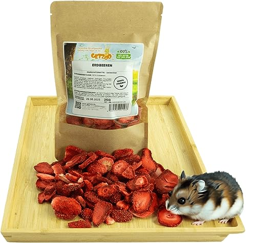 getzoo-erdbeeren-25-g-schonend-getrocknete-erdbeerst-cke-f-r-nager image 5
