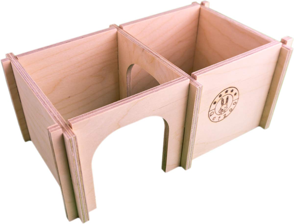 getzoo-goldhamsterhaus-zwei-kammer-wohnlabyrinth-23x13x10-cm-naturholz image 4