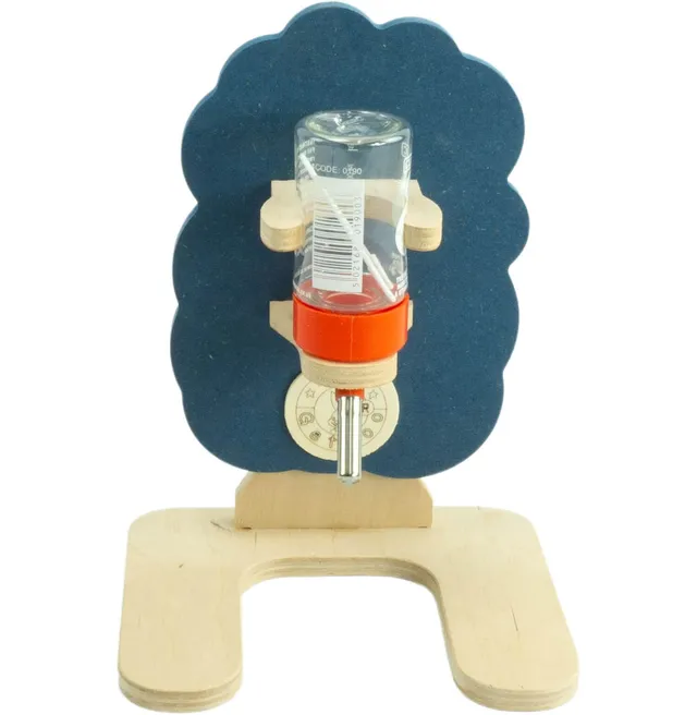 getzoo-wolkentr-nke-aus-holz-blau-classic-trinkflasche-75-ml image 1
