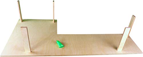 getzoo-rennbahn-xxl-96x47x21cm-links-natur-holz-rennbahn image 8