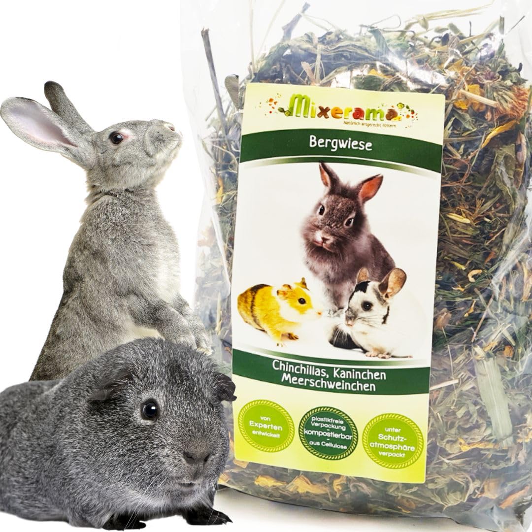 mixerama-bergwiese-trockenfutter-f-r-chinchillas-kaninchen-und-meerschweinchen image 1