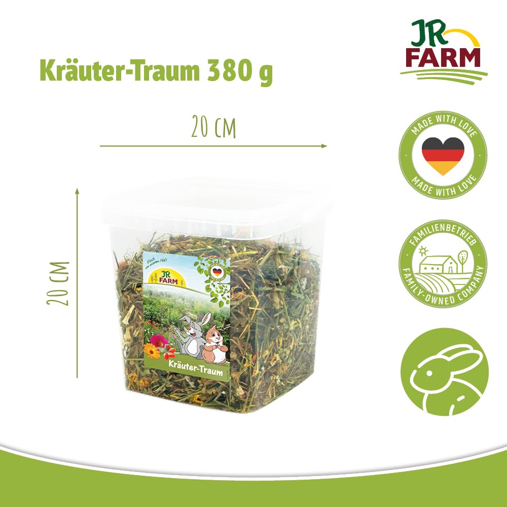 jr-farm-kr-uter-traum-380-g-im-eimer-erg-nzungsfutter-f-r-zwergkaninchen-und-nag image 2
