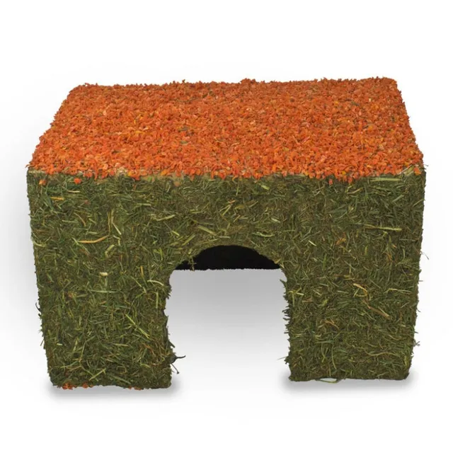 jr-farm-heu-haus-mittel-knabberhaus-27x18x17-cm-380-g image 1