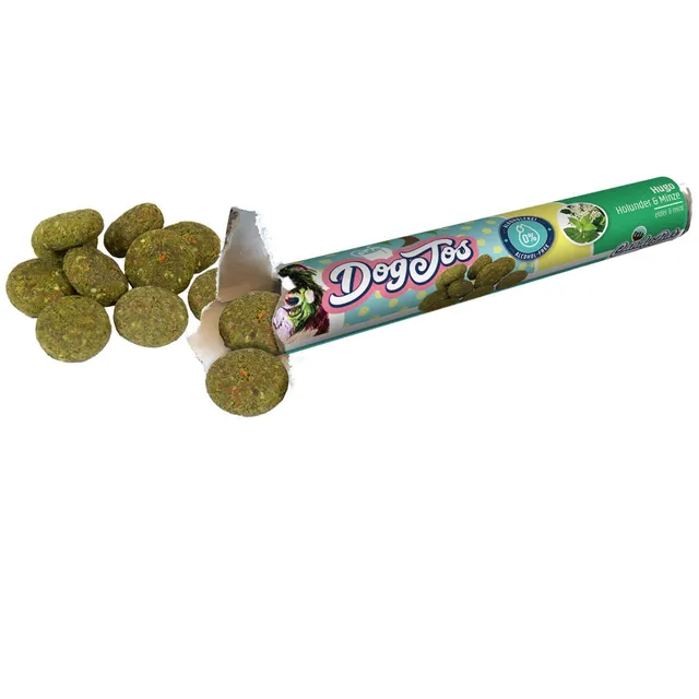 jr-farm-blue-tree-summer-edition-dogtos-hugo-25-g-getreidefreie-hunde-drops image 1