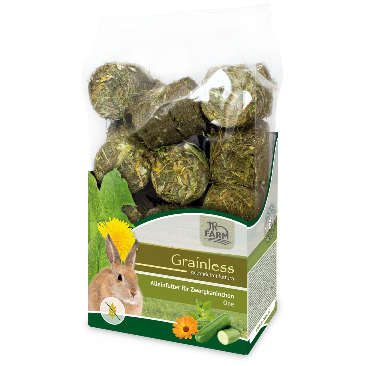 jr-farm-grainless-one-zwergkaninchen-950-g-getreidefreies-alleinfutter image 1
