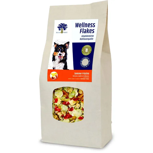blue-tree-wellness-flakes-sommer-fr-chte-hundeflocken-650-g image 1