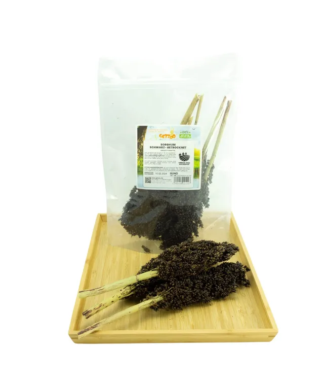 getzoo-sorghum-schwarz-getrocknet-im-bund-erlebnisfutter-besch-ftigung-f-r-nager image 1