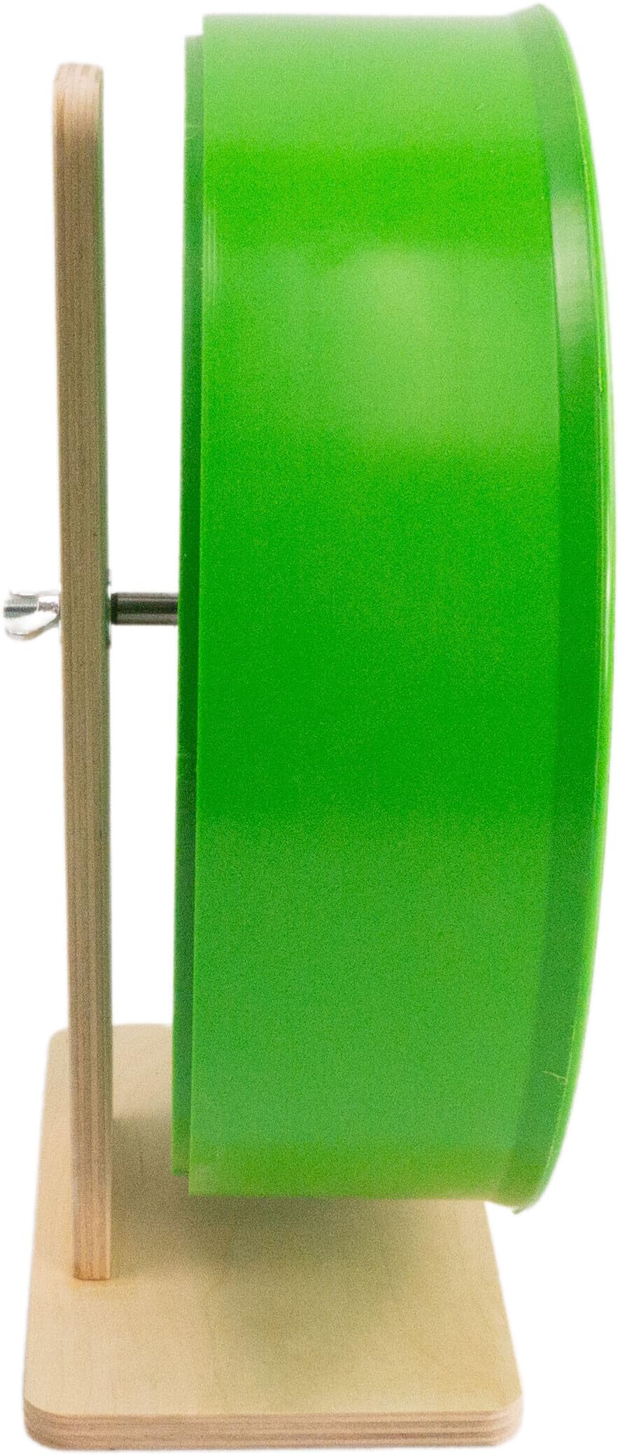 getzoo-laufrad-27-cm-waldgr-n-kunststofflaufrad-mit-holzstandfu-und-korkeinlage image 3