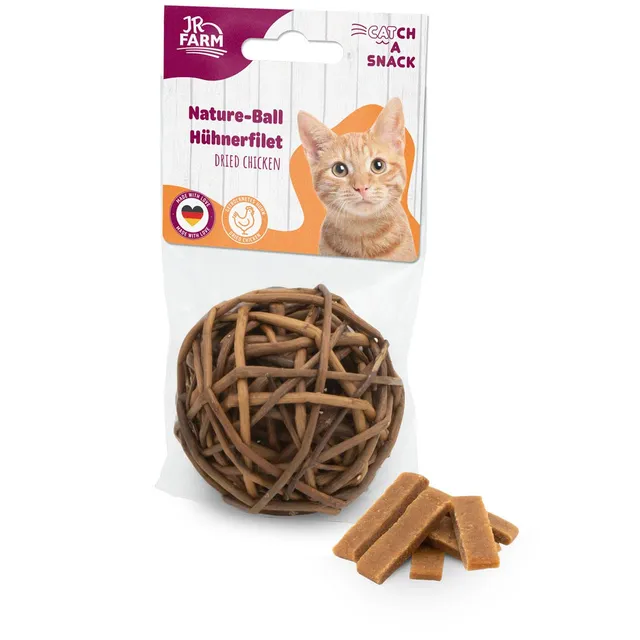jr-farm-cat-nature-ball-h-hnerfilet-katzenspielball-aus-weide-15-g image 1