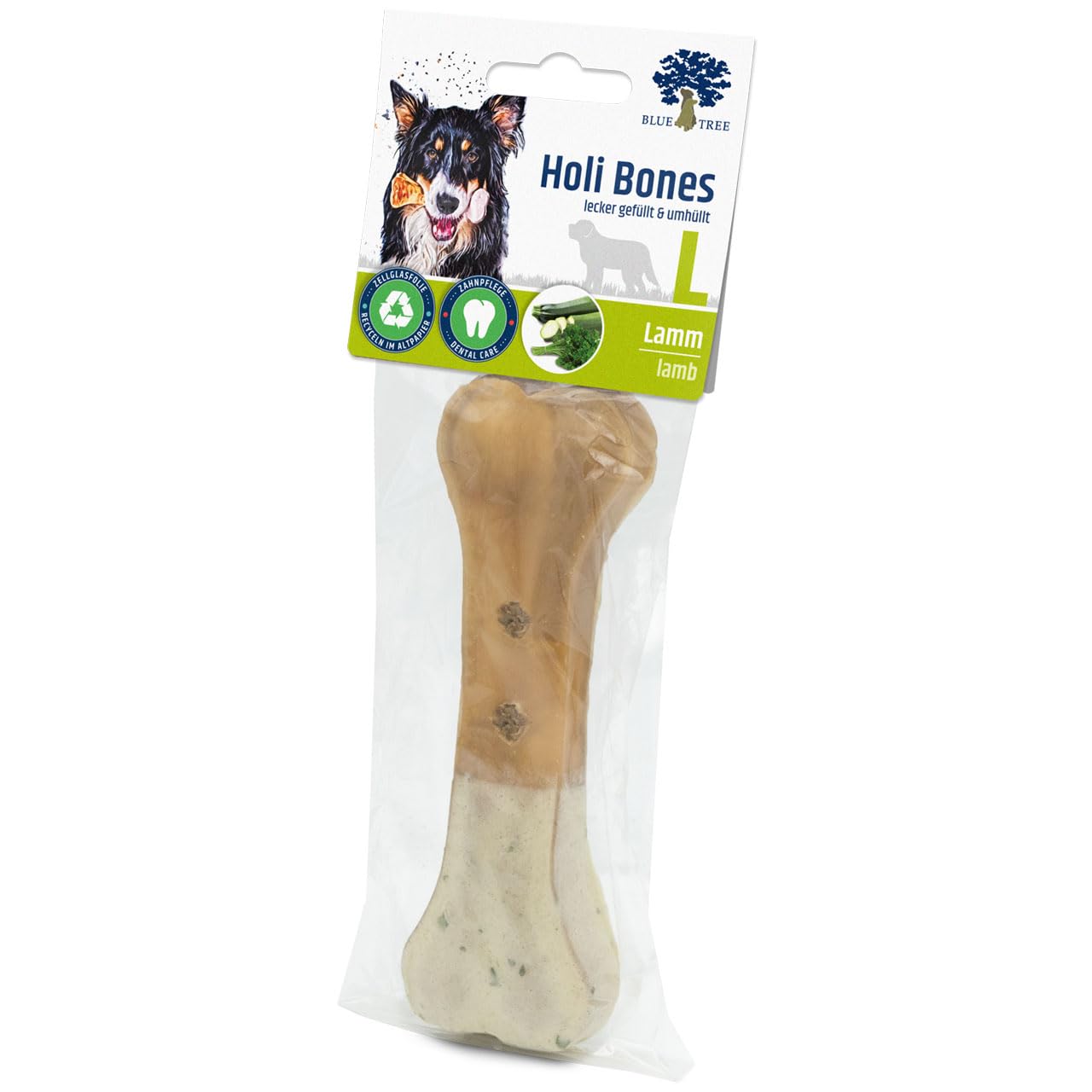 jr-farm-blue-tree-holi-bones-lamm-l-100-g-kausnack-f-r-hunde image 1