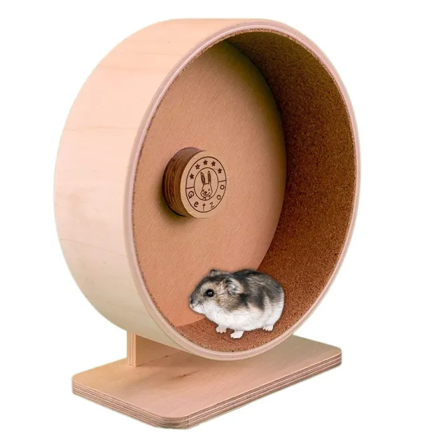 getzoo-21-cm-korklaufrad-19-4-cm-innen-f-r-zwerghamster image 1