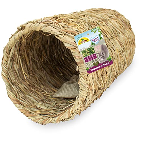 jr-farm-cat-bavarian-catnip-katzenminze-tunnel-aus-miscanthus-gras image 6