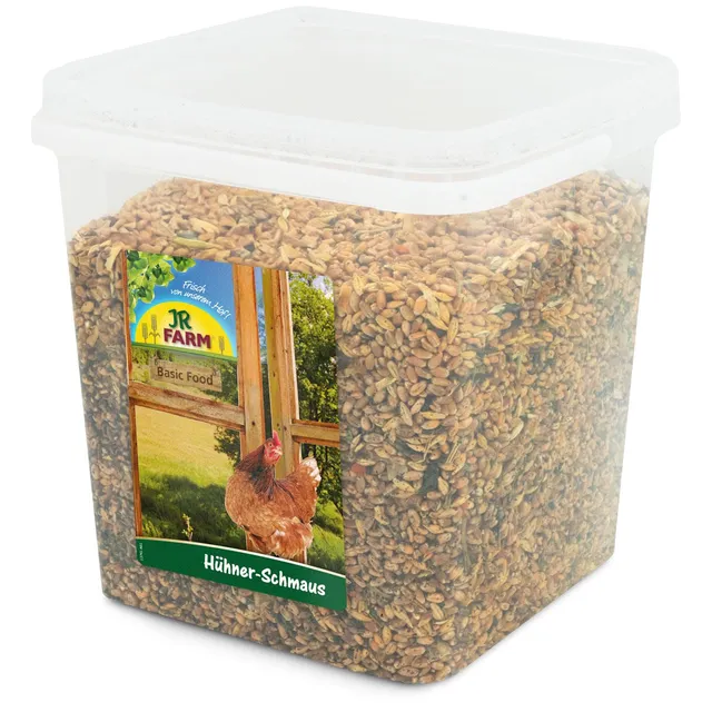 jr-farm-garden-h-hner-schmaus-5-l-eimer-3-5-kg-alleinfutter-f-r-h-hner image 1
