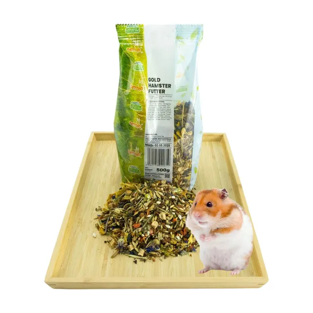 getzoo-goldhamsterfutter-500-g-mit-urgetreide-obst-gem-se-und-insekten image 1