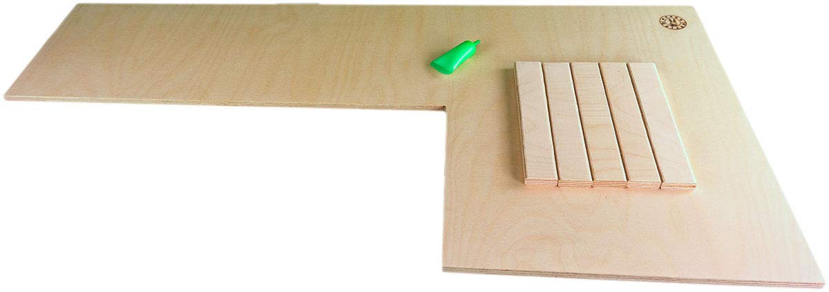 getzoo-rennbahn-xxl-96x47x21cm-links-natur-holz-rennbahn image 5