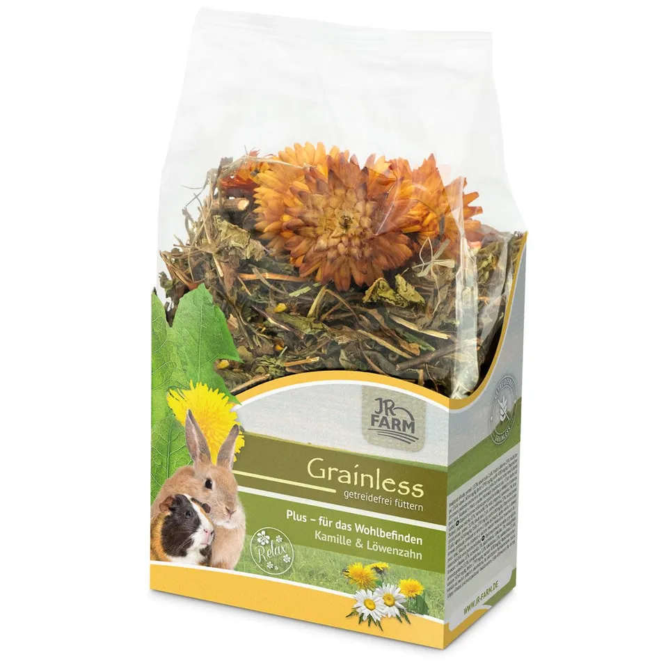 jr-farm-grainless-plus-kamille-l-wenzahn-erg-nzungsfutter-100g image 1