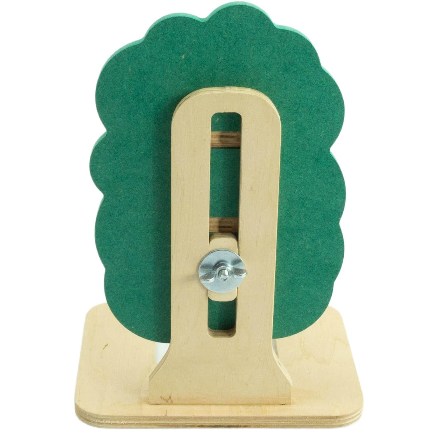 getzoo-baumtr-nke-aus-holz-gr-n-classic-trinkflasche-75-ml image 3