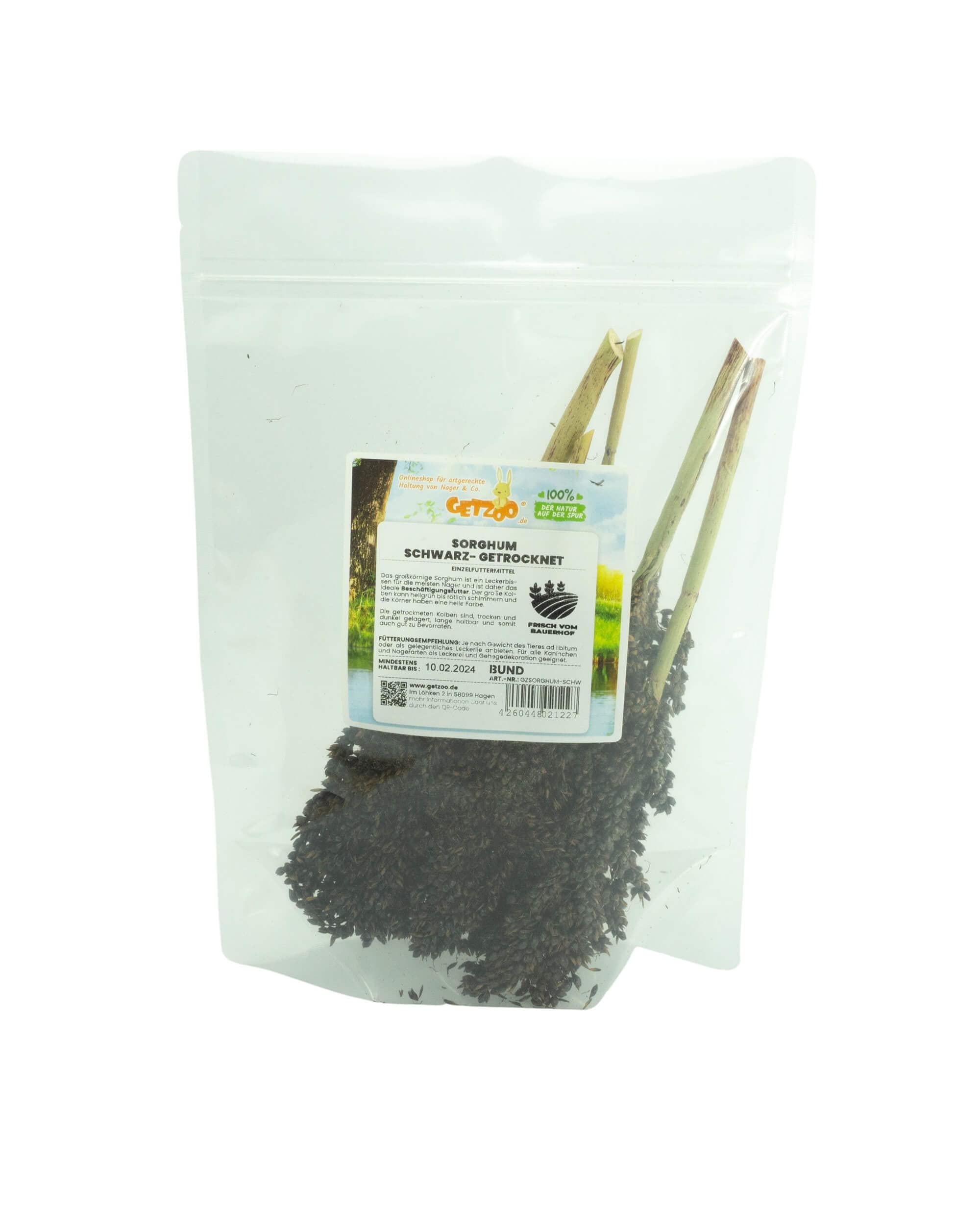 getzoo-sorghum-schwarz-getrocknet-im-bund-erlebnisfutter-besch-ftigung-f-r-nager image 3