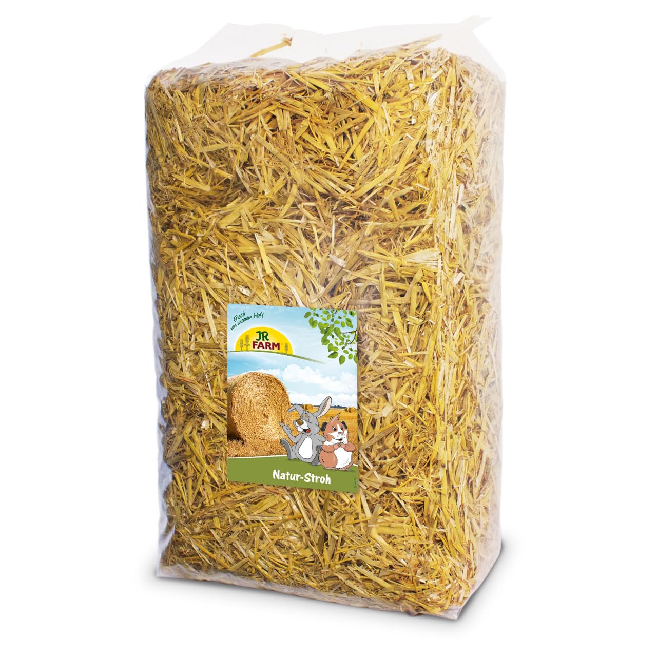 jr-farm-natur-stroh-ballen-einstreu-und-knabberstroh-10-kg image 1
