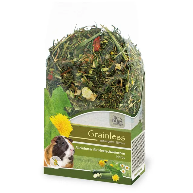 jr-farm-grainless-herbs-meerschweinchen-400-g-getreidefreies-hauptfutter image 1