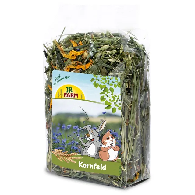 jr-farm-nager-kornfeld-100-g-raufutter-mit-dinkel-hafer-bl-ten image 1