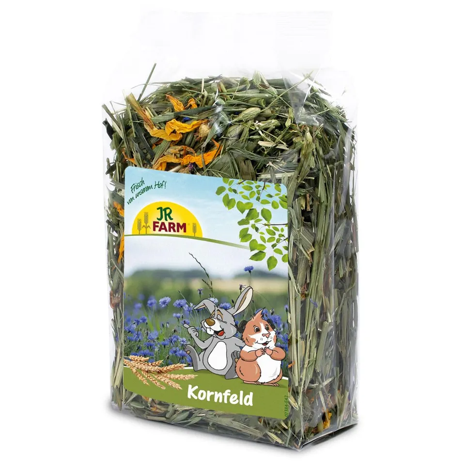 jr-farm-nager-kornfeld-100-g-raufutter-mit-dinkel-hafer-bl-ten image 1