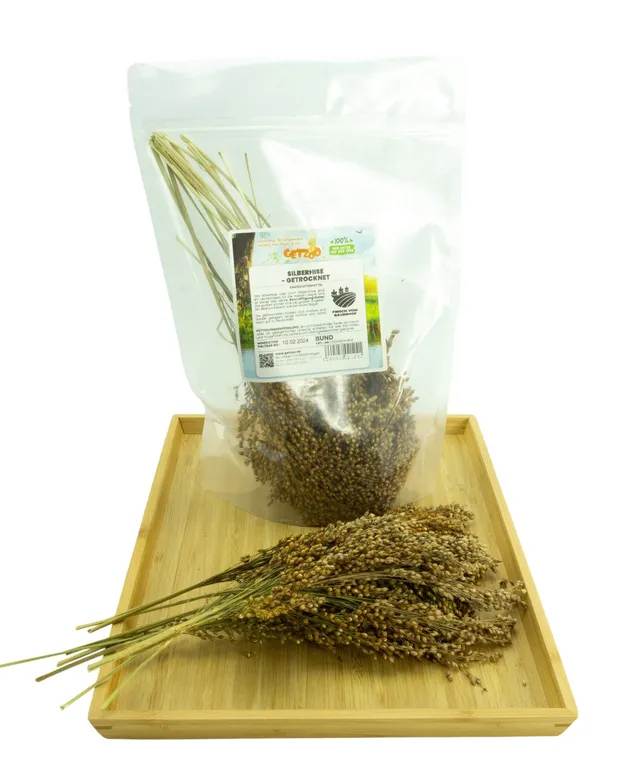 getzoo-rispenhirse-silberhirse-getrocknet-bund image 1
