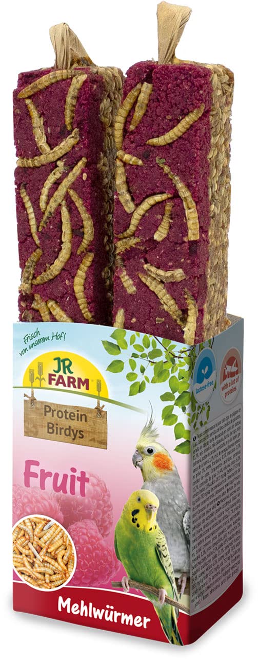 jr-farm-birds-protein-birdys-fruit-mehlw-rmer-150-g image 1